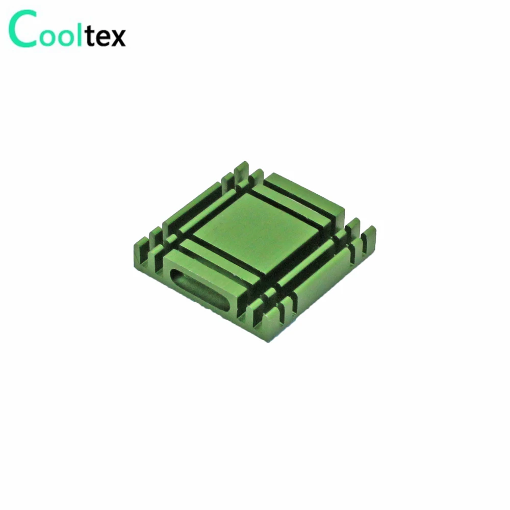 50pcs Aluminum Heatsink 28x28x6mm Radiator Heat Sink For Raspberry pi Electronic Chip 3D printer heat dissipation cooler cooling