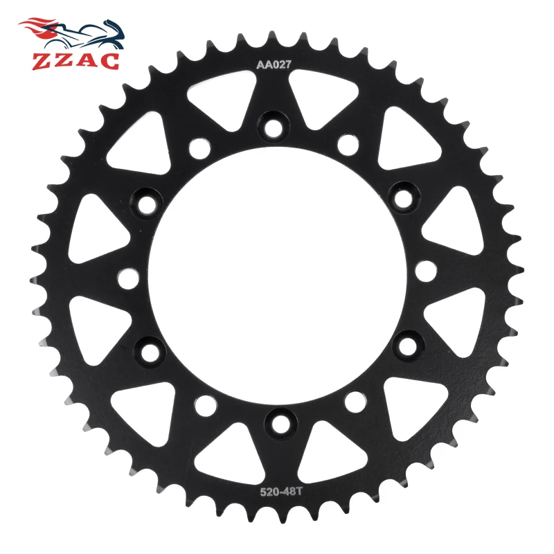 

520 48T 20CrMnTi Motorcycle Rear Sprocket Sprocket For YAMAHA YZ125 2005-2021 YZ250 F 4-Stroke 01-04 YZ426 F YZ450 F 2012-2019