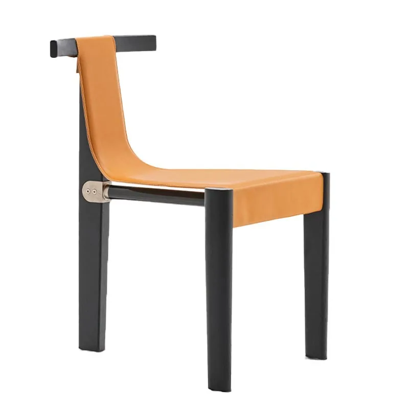 

Magu, Nordic modern, solid wood simple home leisure chair dining chair