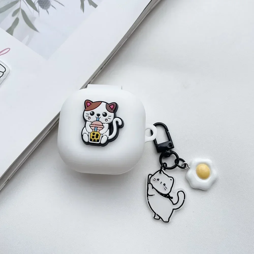 Чехол с милой пандой для Anker Soundcore Liberty 4 Pro, силиконовый чехол для наушников с рисунком для Soundcore Liberty 4 NC, чехол fundas