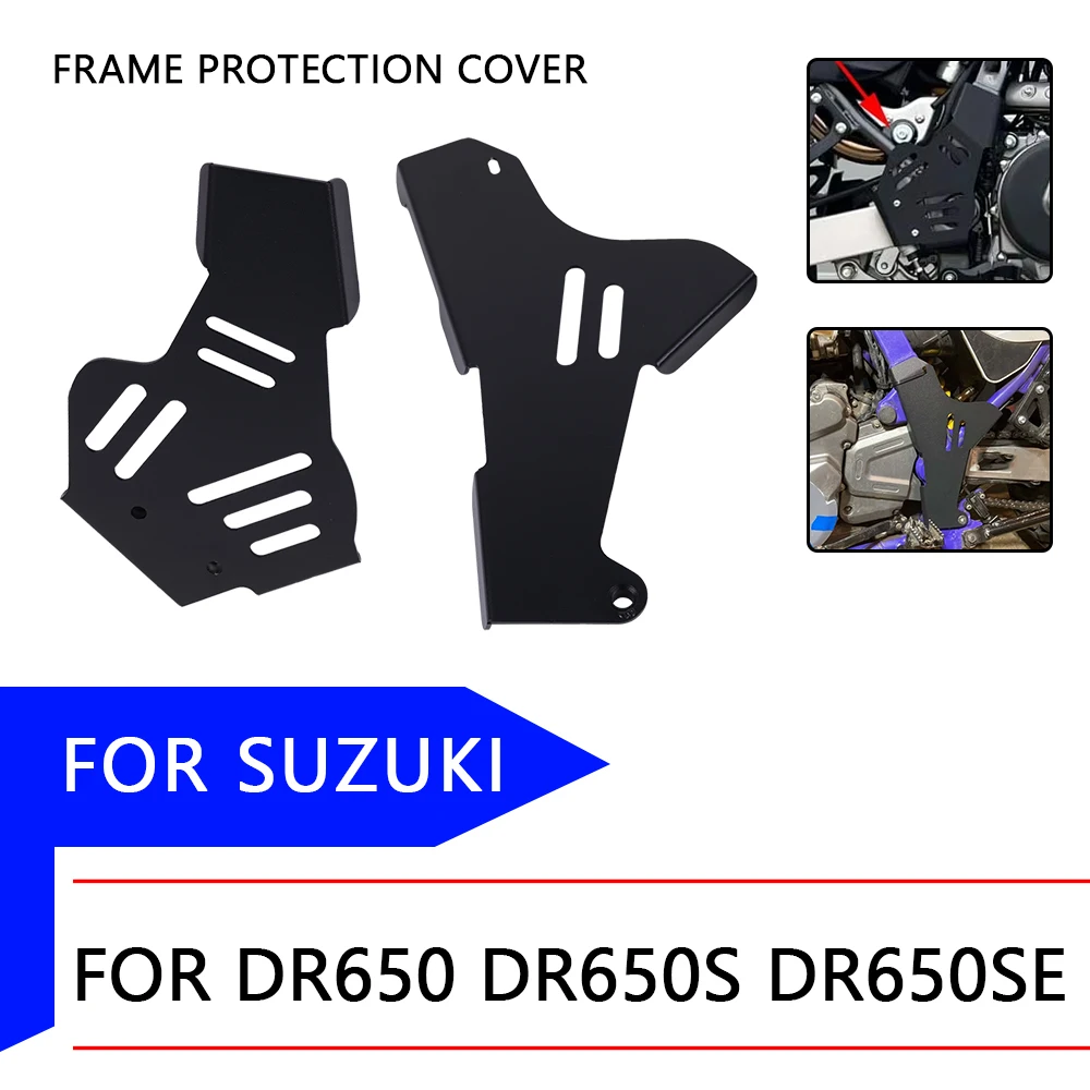 

Side Cover Protector Guard FOR SUZUKI DR650 DR650S DR650SE DR 650 SE 650S Motorcycle Accessories Fairing Body Frame Cap Parts