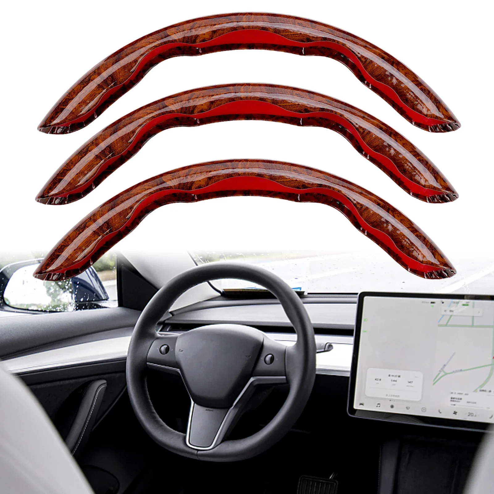 Sweat Absorbent NonSlip Handle Cover Steering Wheel Booster Cover Booster Cover Car Steering Wheel Non Slip Handle Cover