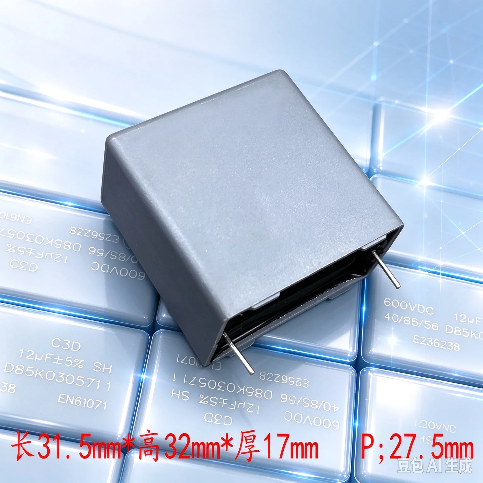 High-grade FARAD MKP 12uf 126 12.0uf 600v 500v for Safety Capacitor C3D1U126J   50pcs