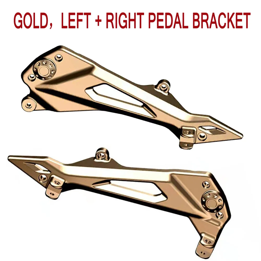 For Zontes ZT155-U 155U Front Rear Pedal bracket Footrest Footrest Foot Pegs For Zontes  125-U ZT125-U1 ZT125-U2 125-Z2