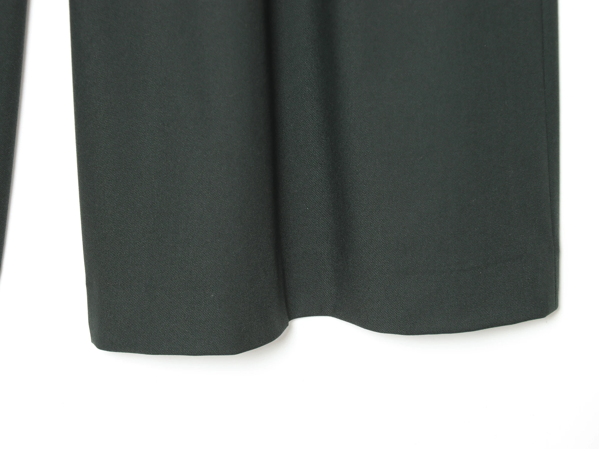 Women's Solid Wide-Leg Pants with Belt and Zipper Closure