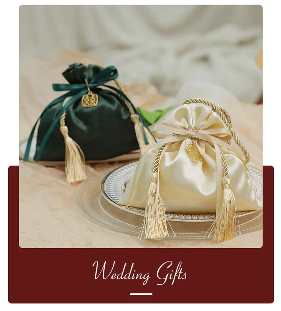 10/30/50 Pcs Luxus Verpackung Kordelzug Samt Beutel Beutel Geschenk Tasche Für Hochzeit Süßigkeiten Boxen Mit Perle string Dekor Gefälligkeiten Taschen – Detail 12