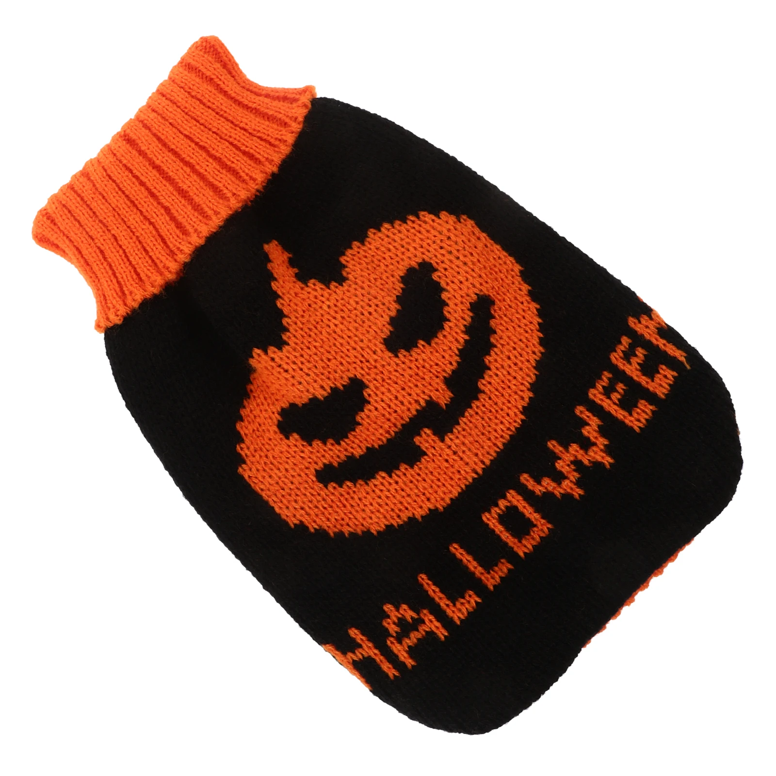 

Pumpkin Sweater Halloween Puppy Dog Themed Tag Clothes Decorative Pet Costumes Shampoo