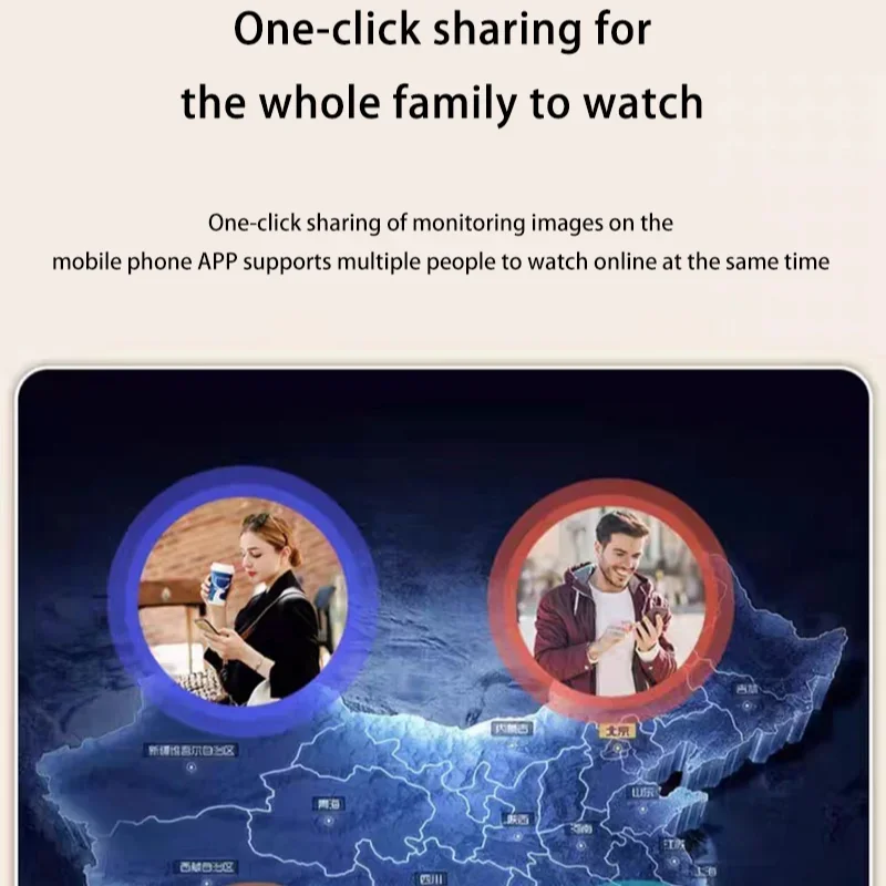 Wireless Network Camera Mobile Remote 1080p HD T99 Camera Remote Real-time Viewing Sound Recording Cloud Storage Of Images 2026 image 2