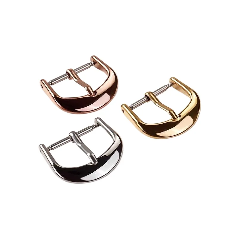 Watch with Needle Buckle Stainless Steel Material DIY Accessories Belt Buckle for Men and Women 12mm 14mm 16mm 18mm 20mm - Image 2