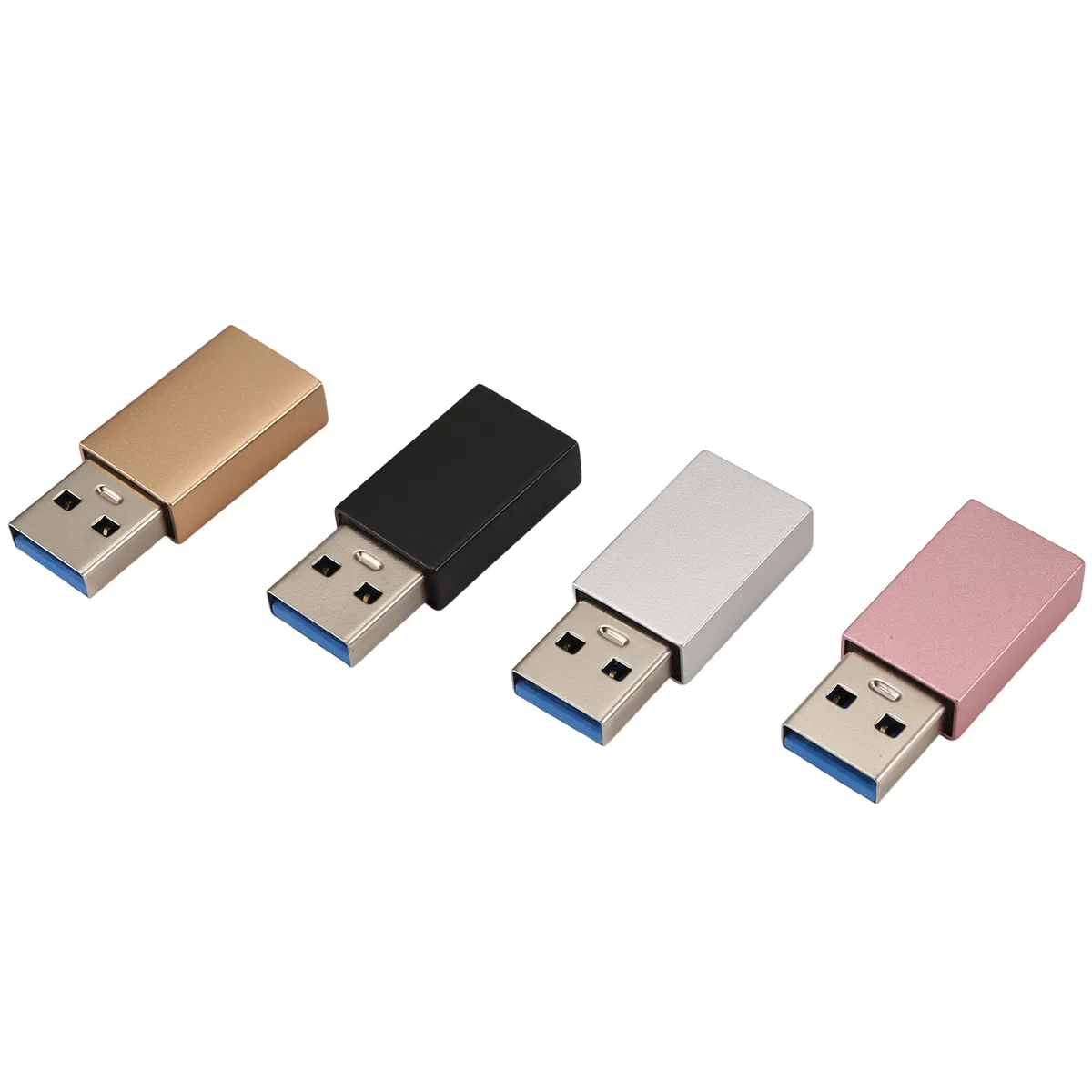 YDSC 4PCS USB Data Blocker Charge-Only USB Jacking Prevention Adapter Data Sync Blocker Adapter for Blocking Data Sync