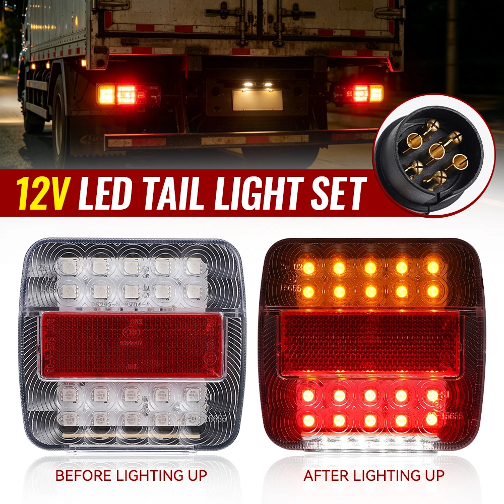 12v-26led-eu-standard-wired-magnetic-trailer-lights-7-pin-led-waterproof-cable-with-license-plate-light-for-trailer-truck-rv