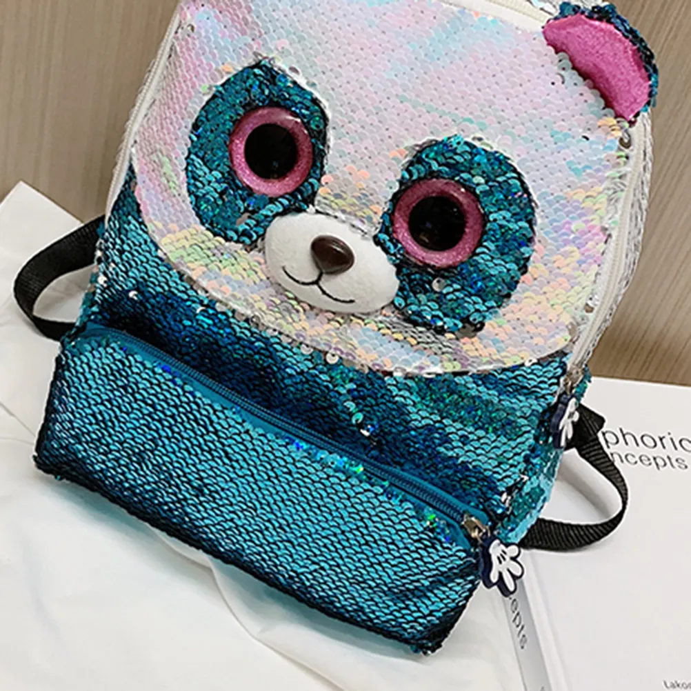 

Sky- Mini Sequin Children's Backpack Cute Sparkly Shoulder Bag for Daily Travel School Festival Girls