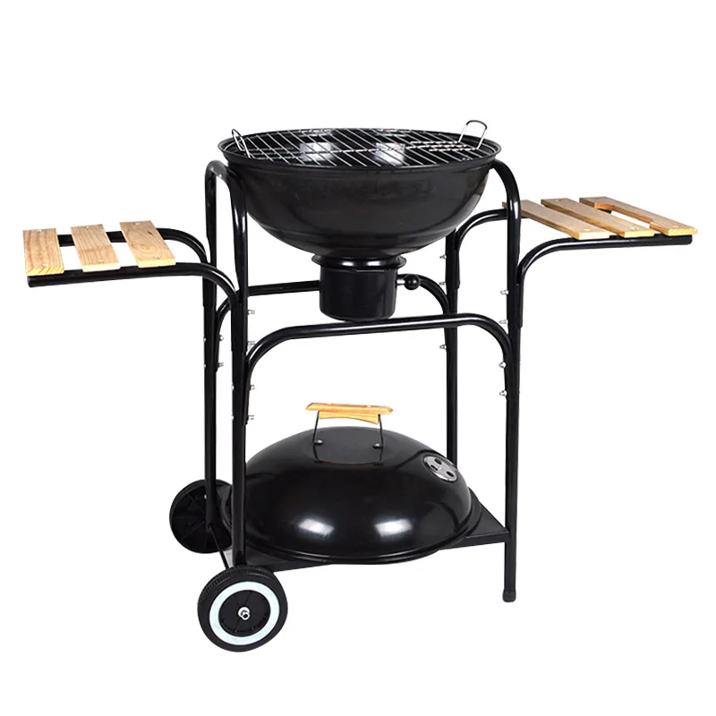 Garden Multifunctional Barbecue Grill 18-inch Apple Stove Outdoor Camping Grill