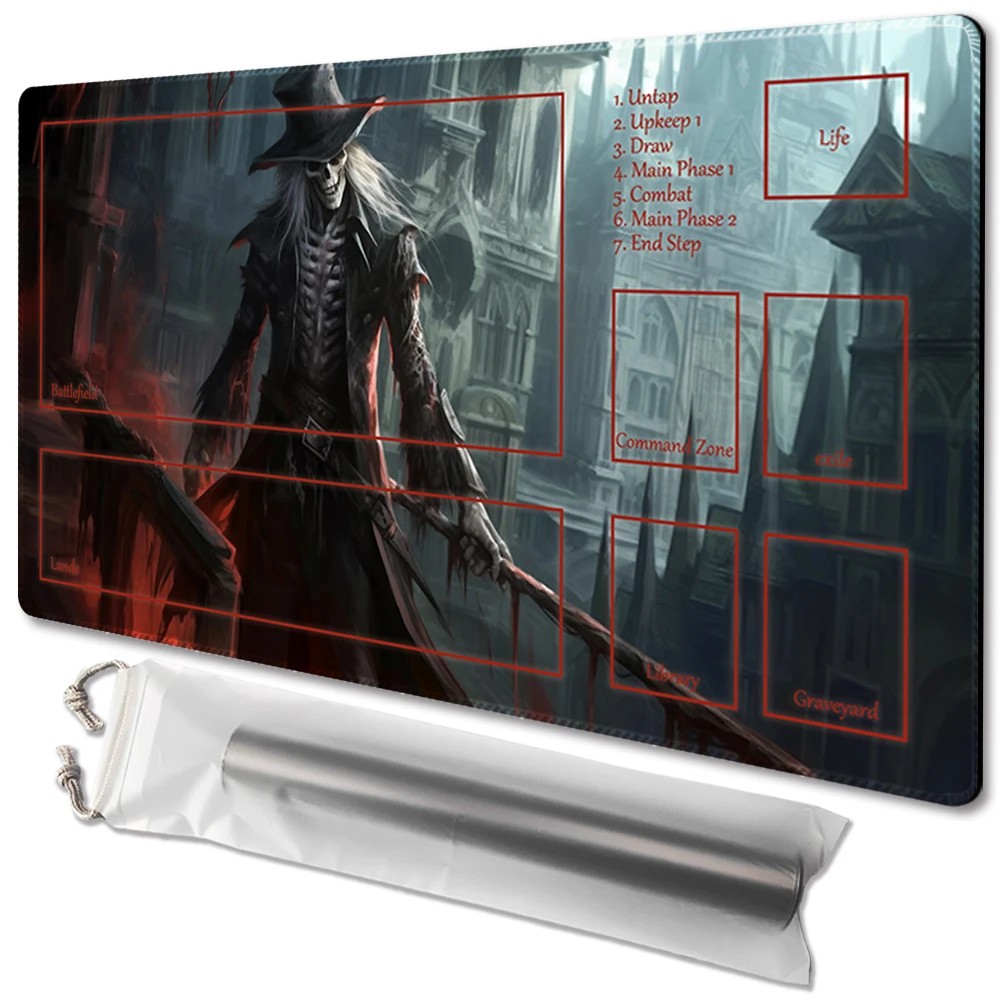 

Gravekeeper-Board Game TCG Playmat Table Mat Game Size 60X35 CM Mousepad Compatible for MTG CCG