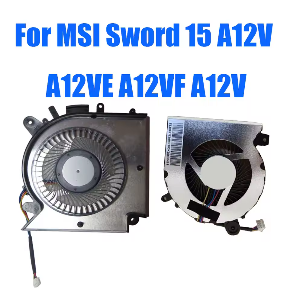 MSI Sword 15 냉각팬 이미지