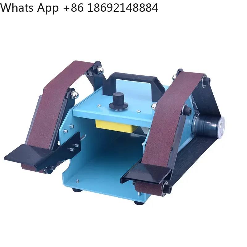 Belt Grinding Machine for Multifunctional Desktop Double Axis Belt Grinding Polishing Knife Sandpaper Grinding
