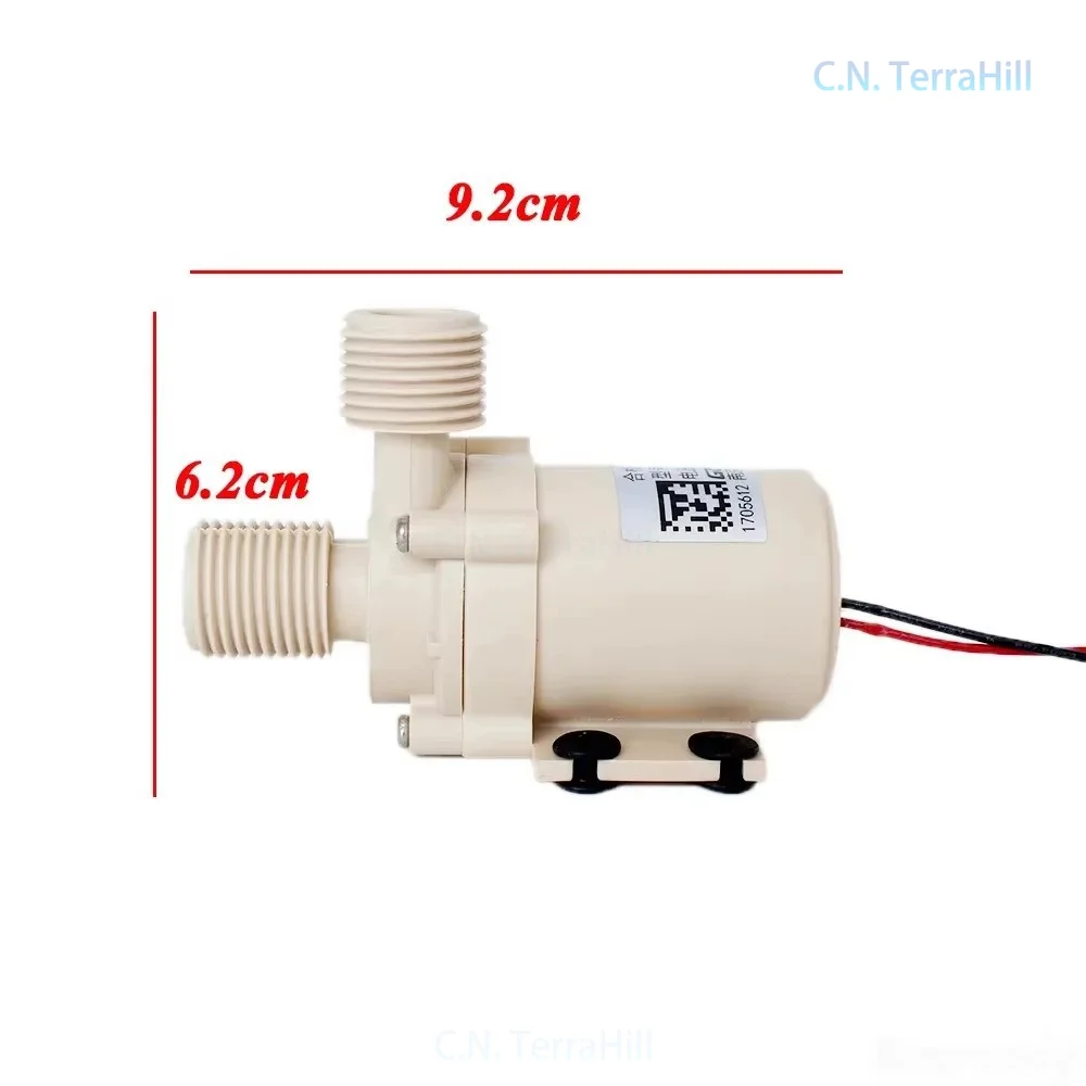 DC 12V 24V Food Grade Brushless Submersible Water Circulation Pump for Solar Gas Electric Heater Booster