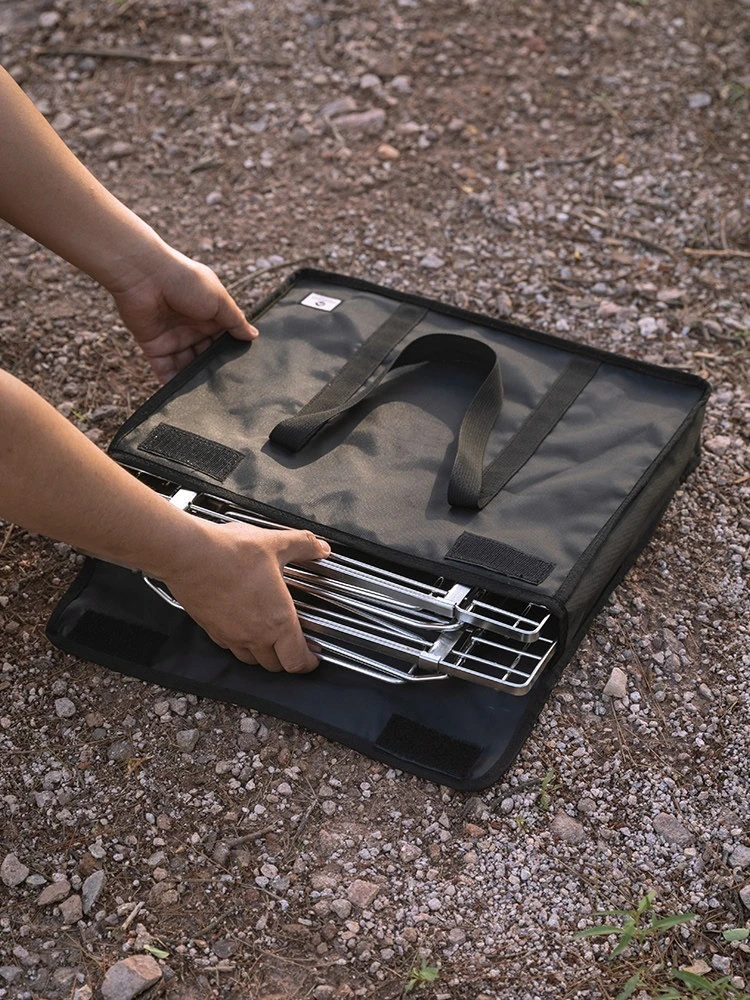 CAMPINGMOON Camping dining table storage bag Oxford cloth wear-resistant and anti-collision outdoor multi-layer tool storage