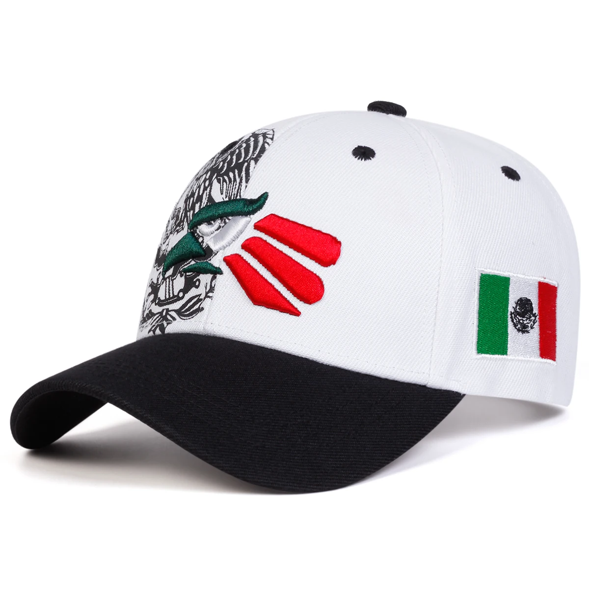 Unisex Adler Stickerei Baseball Caps Frühling und Herbst Outdoor Einstellbare Casual Hüte Sonnenschutz Hut Sport Kappe – Detail 7