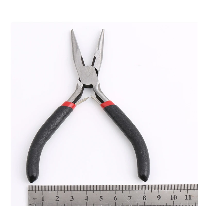 Stainless Steel Hair Pliers Tip Plier Diy Hair Extension Tools Flat Type Plier Clamp For Hair Extensions