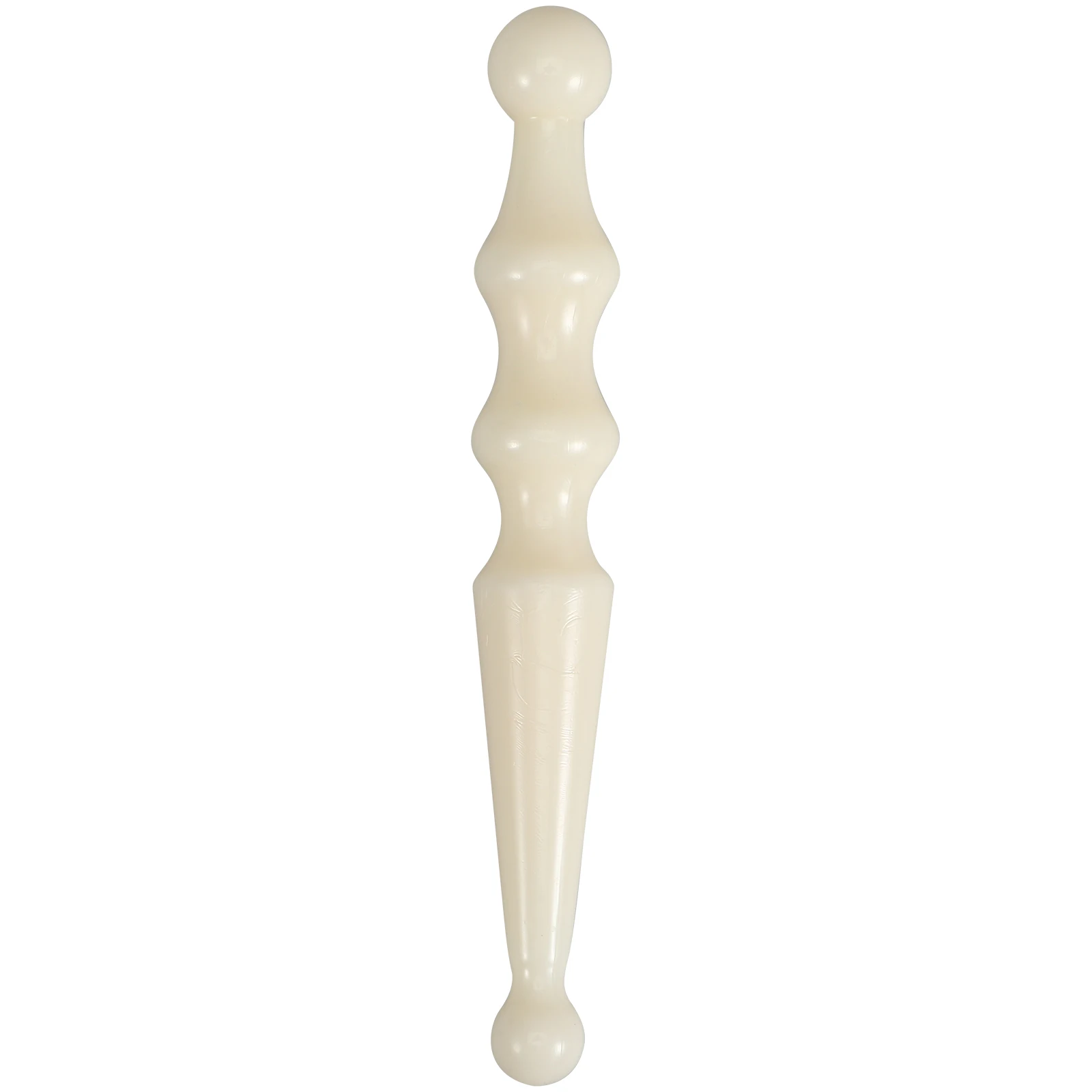 

1pcs Foot Massage Stick Abs Resin Retro Design Smooth Surface For Acupoint Therapy Portable Sole Massager Manual Massage Tool