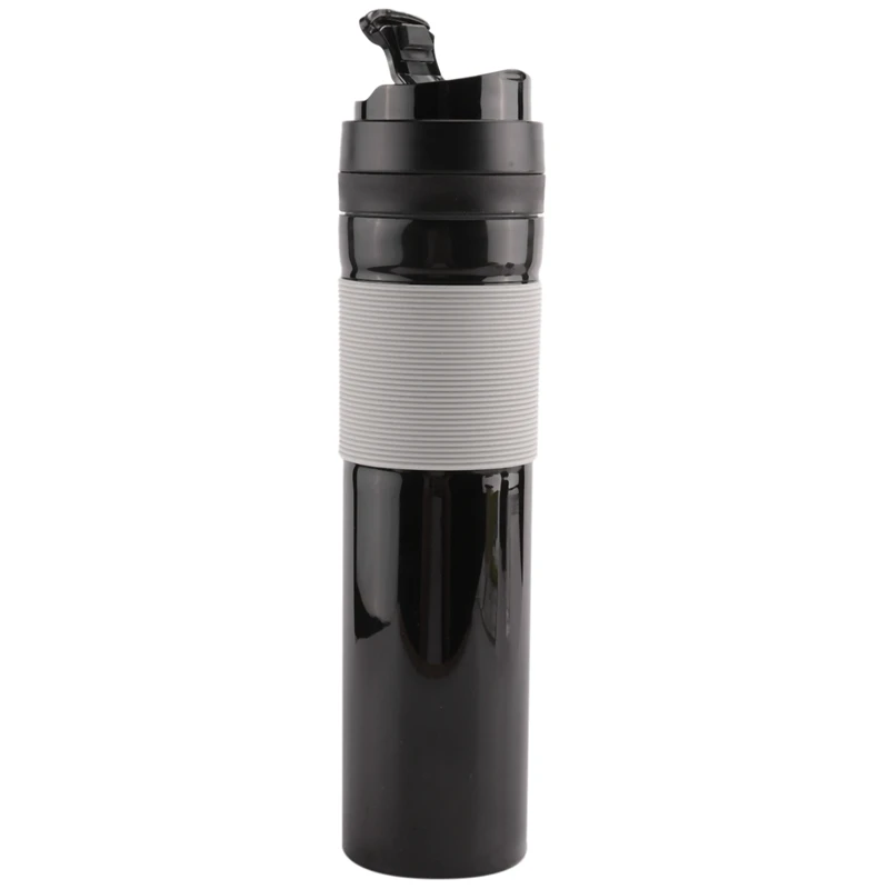 Coffee Maker French Press Travel Coffee Mug Portable Tea And Coffee Maker Bottle, Hot And Cold Coffee Brewer