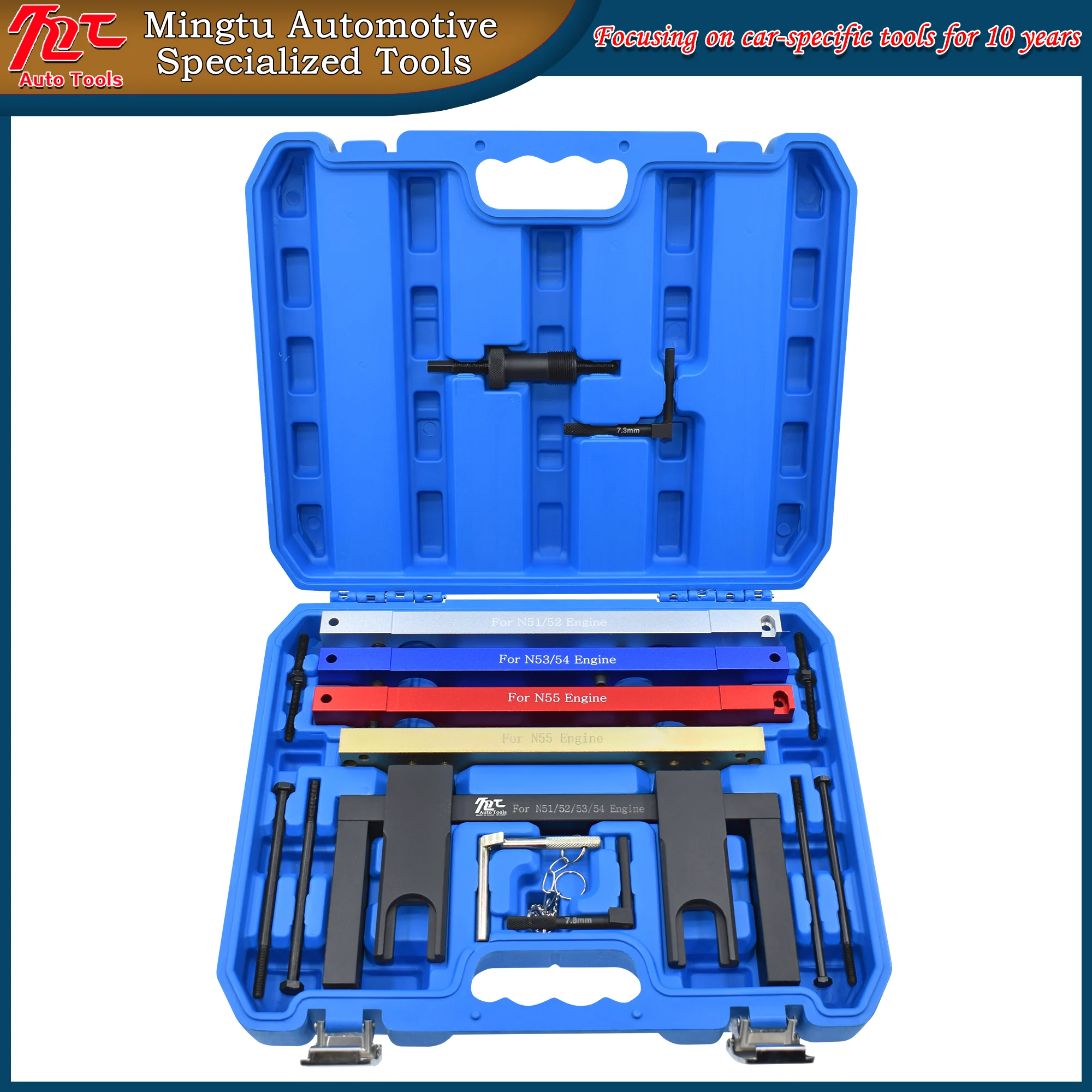 

BMW N51, N52, N53, N54, N55 Engine Timing Tools: Specific Tools for Camshaft and Crankshaft Fixing