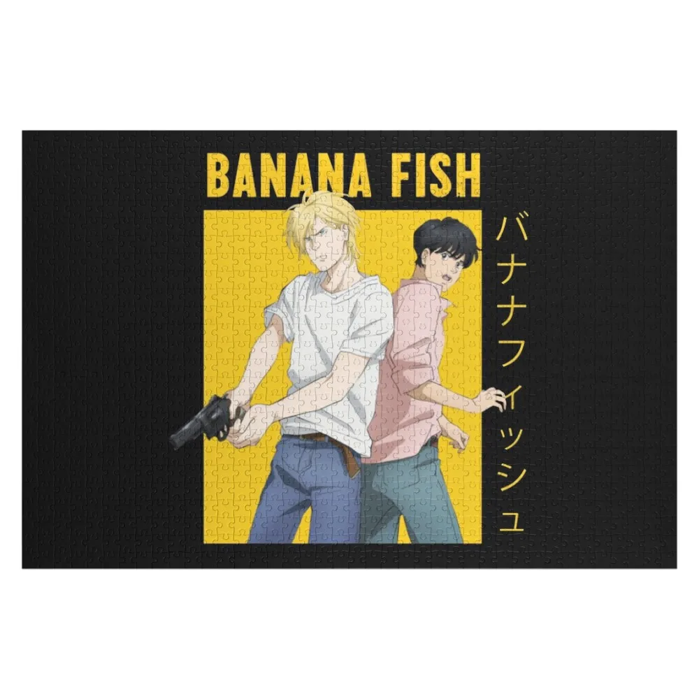 Ash and Eji - Banana Fish Jigsaw Puzzle Customizeds For Kids Personalised Jigsaw Custom Child Gift Personalized Puzzle