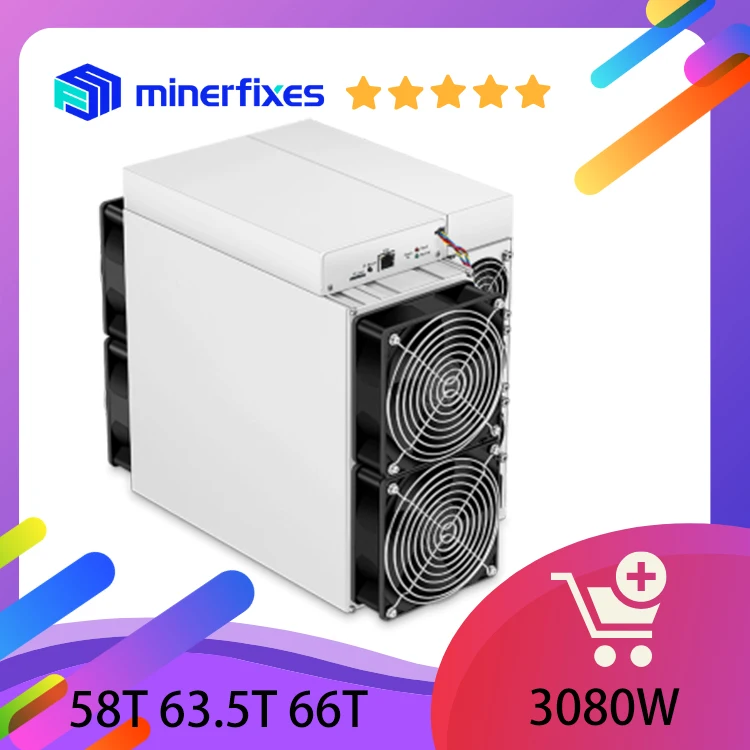 

Новый Bitmain Antminer K7 63,5Th/s 3080W, Модель K7 от майнинга Bitmain Алгоритм Eaglesong с максимальным хэшрейтом 63,5Th/s