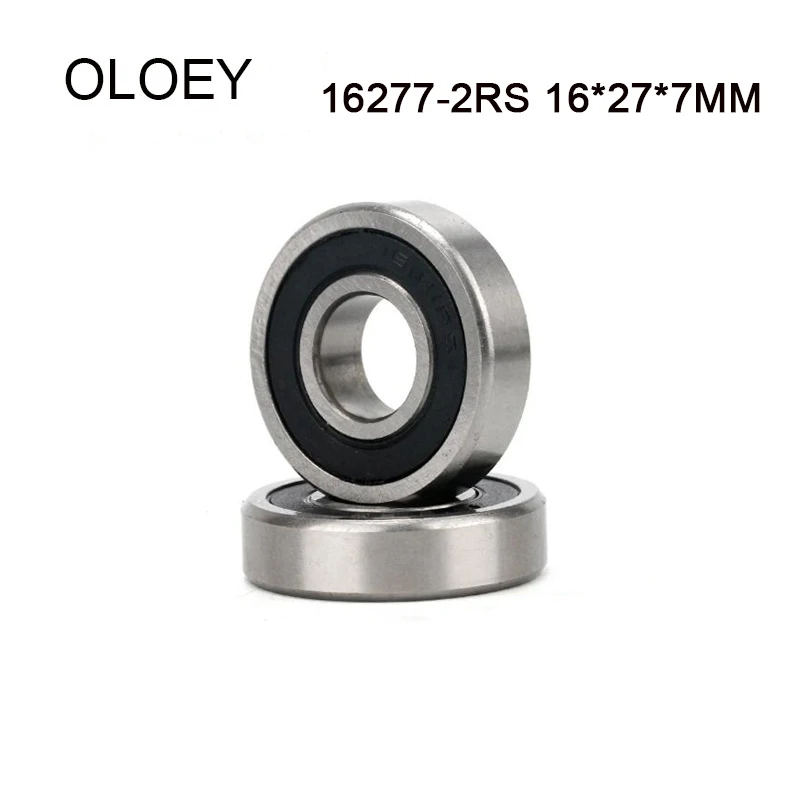 2/4Pcs 16277 2RS 16x27x7 mm Non-standard 6902 RS Bearings MR16277 RS 16277RS 16*27*7 mm Bicycle Bottom Bracket & Hub Bearing