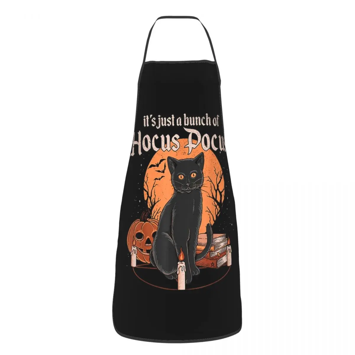 It's Just A Bunch Of Hocus Docus Aprons Chef Cooking Cuisine Tablier Waterproof Bib Kitchen Cleaning Pinafore for Women Men