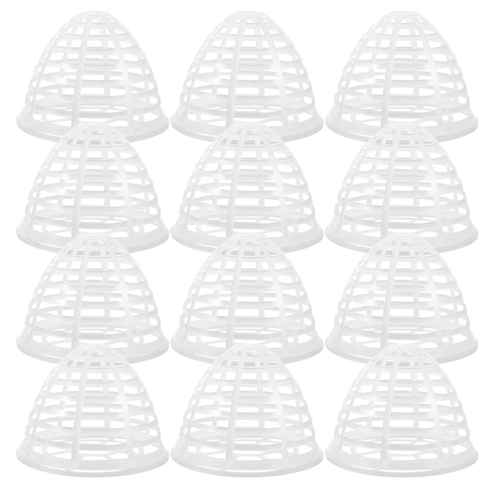 20Pcs Plastic Petticoat Skirt Support Underskirt for Mini Dress Enhancing Volume DIY Craft Dress
