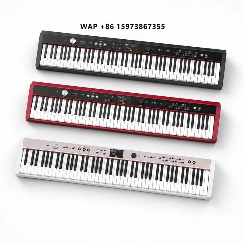 

NUX NPK-2 Portable Digital Piano Keyboard 88-Key Black with Case 3.5mm Headphone Jack