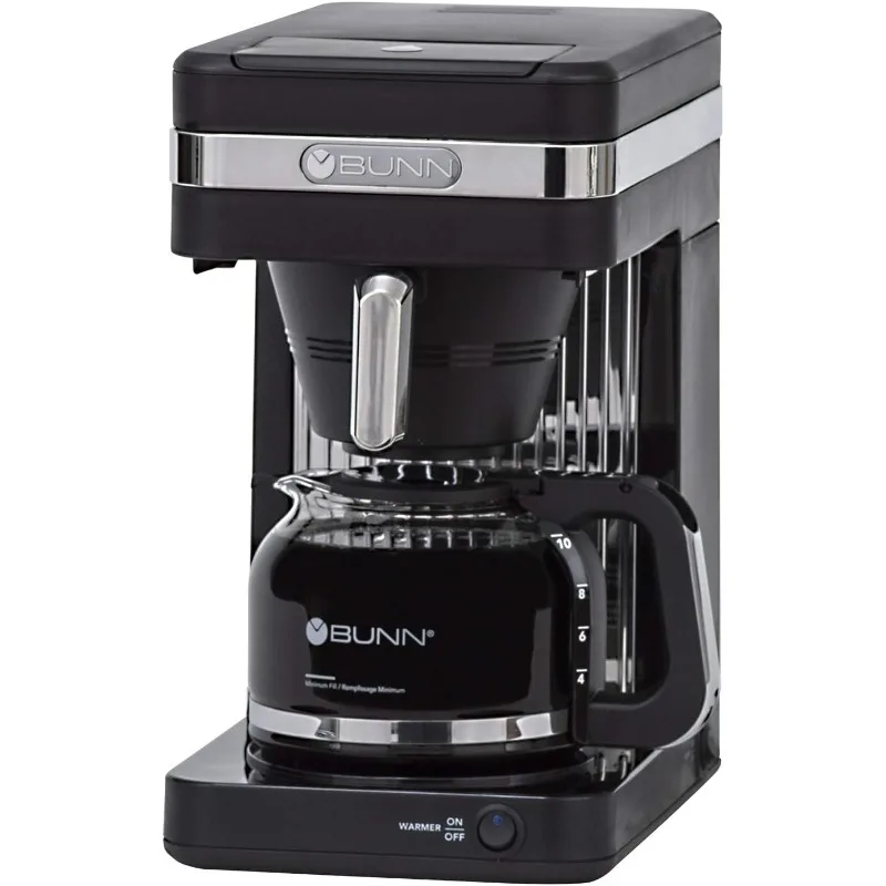 BUNN CSB2B Speed Brew Elite 10-Cup Coffee Maker, Black/SST