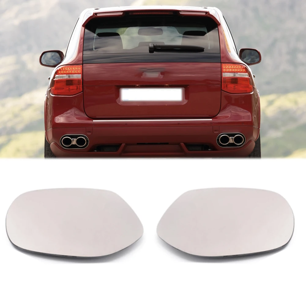 

With Heating Side Rearview Mirror Glass Rear View Mirror Lens For PORSCHE CAYENNE 957 2007 2008 2009 2010