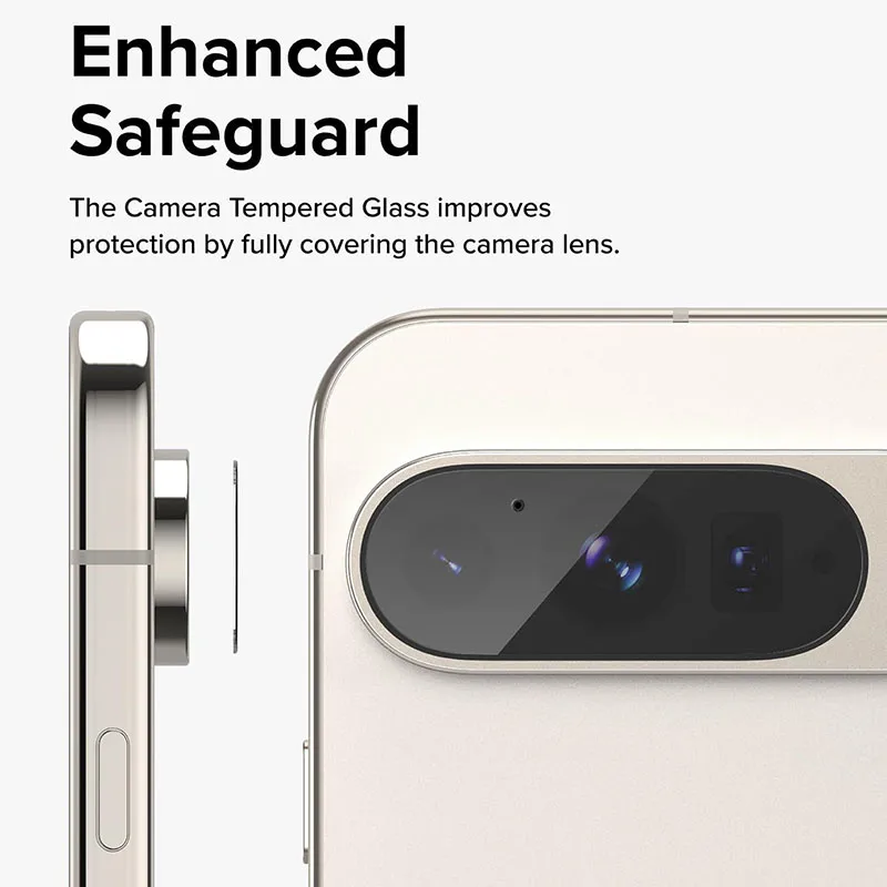 Back Rear Camera Lens Protector for Google Pixel 9 Pro XL Pixel9 Pixel9Pro Cover Screen Protector Lens Tempered Glass Ring Film