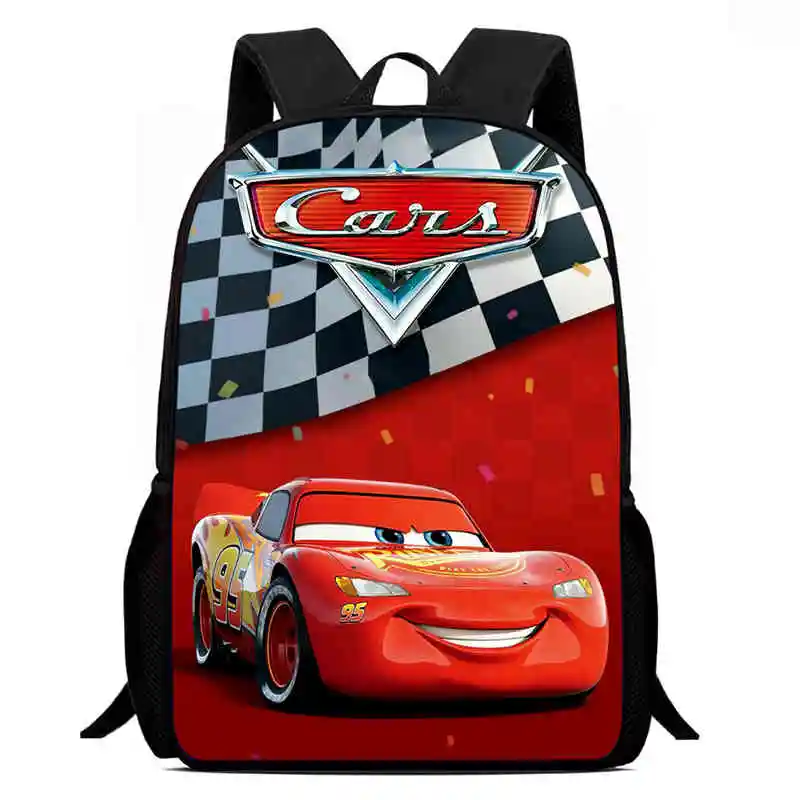 حقائب ظهر للأطفال برسوم كارتونية من Lightning McQueen حقائب مدرسية ذات سعة كبيرة للأولاد والبنات حقيبة تخزين كاجوال خفيفة الوزن