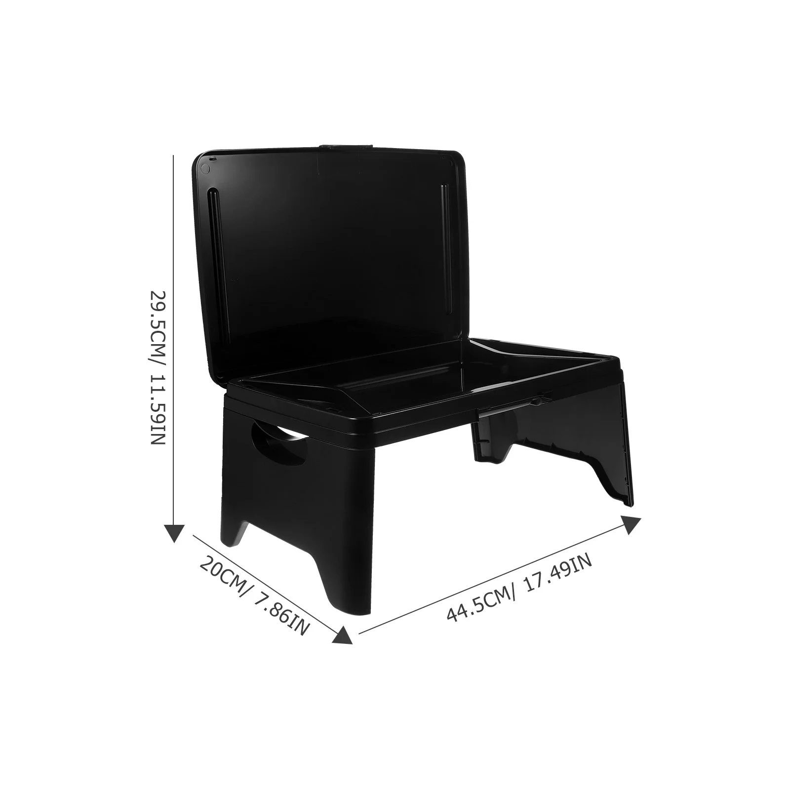 Folding Computer Desk Office Bed Laptop Stand for Table with Storage Multifunction Student