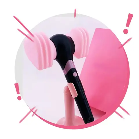KPOP Pink Lightstick Ver.2 Ver.1 Hammer Light Stick Lamp Concert Lamp Hiphop Party Flash Fluorescent