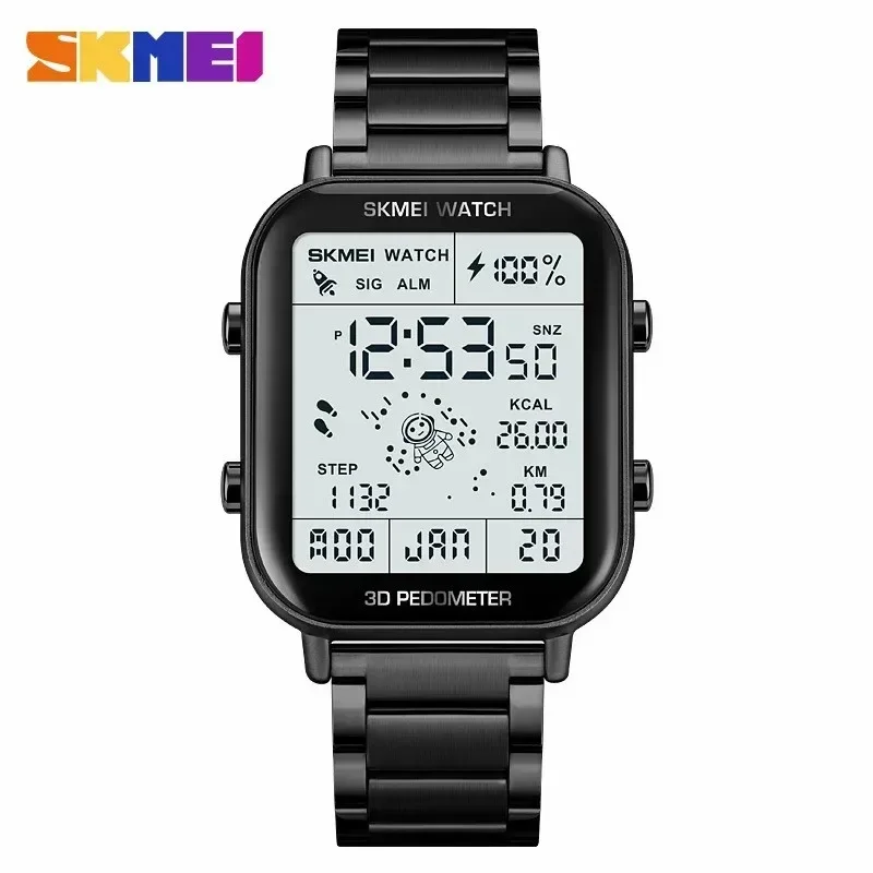 SKMEI 1888 Business Digital Watches Men Stopwatch Countdown Sport Wristwatch Calendar Waterproof Men's Clock reloj hombre 1816