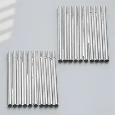 

20Pcs Wind Chime Tubes Aluminum DIY Craft Replacement Parts for Garden Yard Porch Outdoor Wind Chimes DIY Aluminum