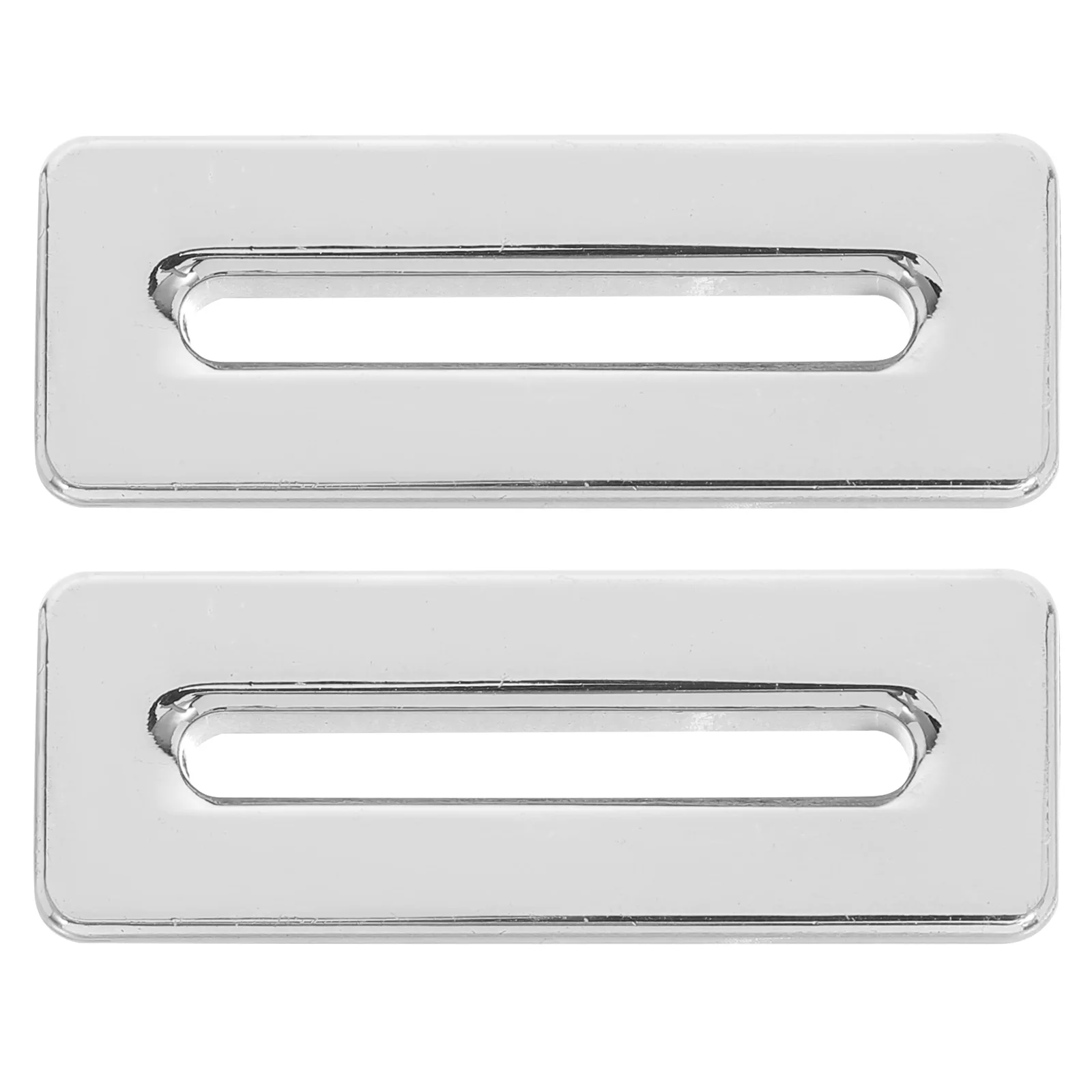 

2pcs Overflow Hole Cover Zinc Alloy Sink Insert Cap Chrome Basin Ring Bathroom Drain Accessories Prevents Water Overflow Easy