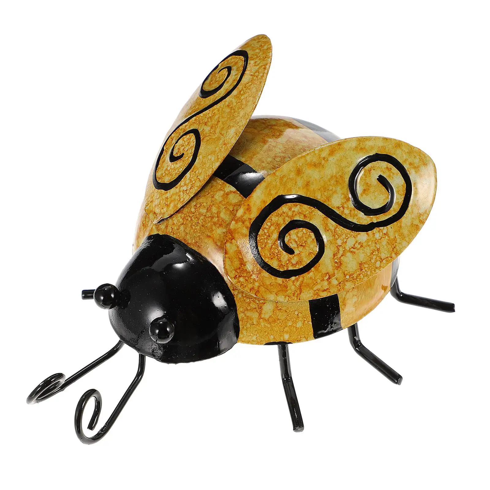 

Ladybug Wall Hanging Decoration Garden Ornament Outdoor Figurine Sculpture Statue