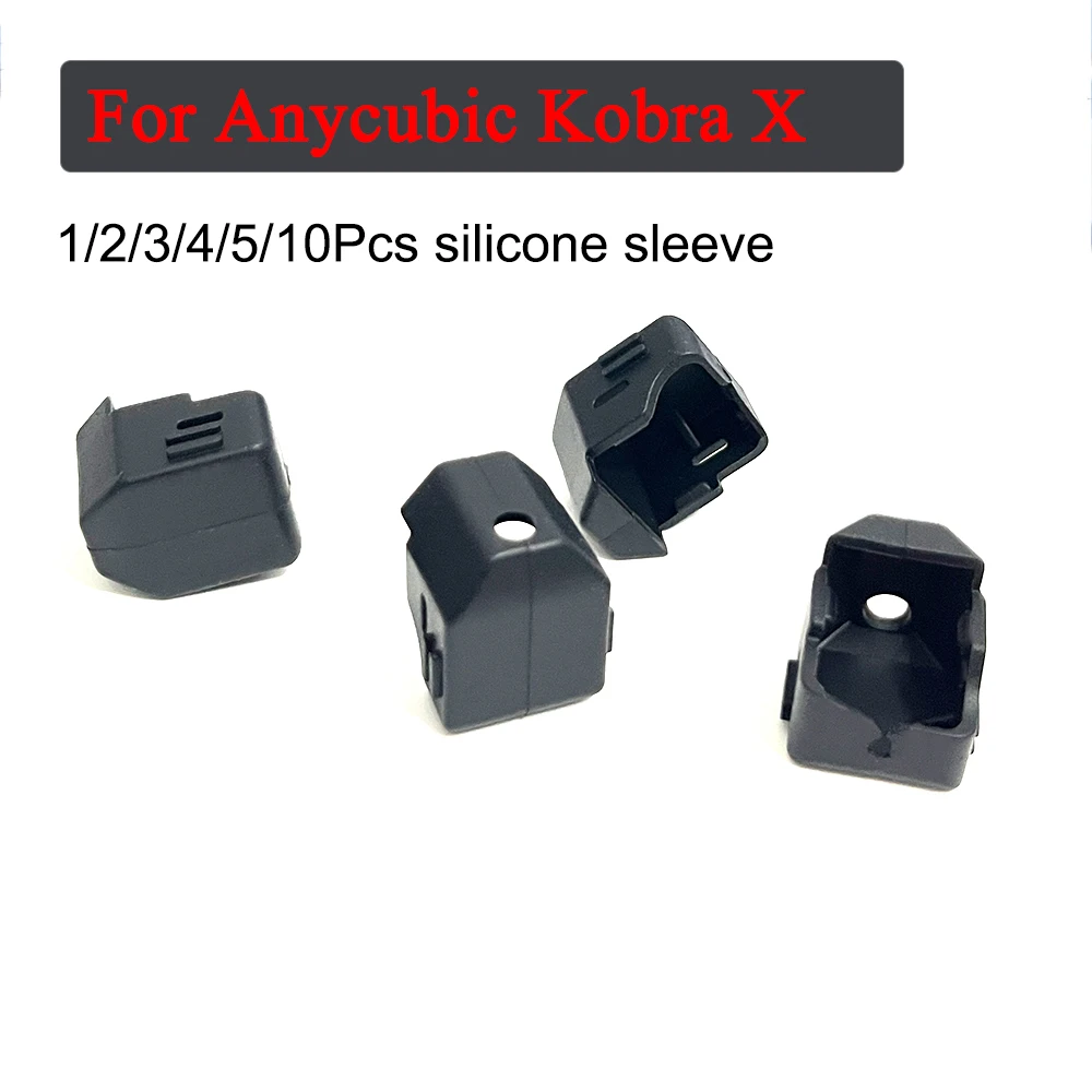 Für Anycubic Kobra X Silikonhülle 3D-Drucker Hotend-Abdeckung Zubehör Wärmeisolierung für Anycubic Kobra X Silikonhülle