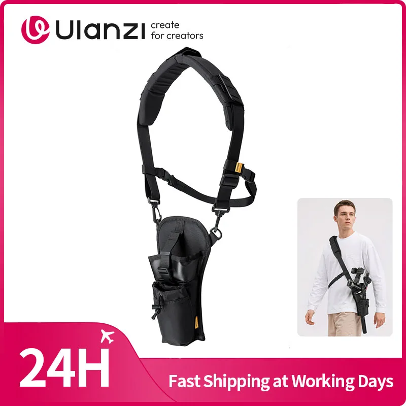 Ulanzi CB01 Kamera-Gimbal-Holster für DJI RS 3 Mini / RS 3 / RS 4 Mini / RS 4 Pro Langlebiges Kamera-Gimbal-Holster für Fotografie