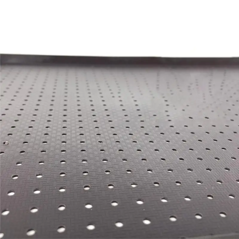 QX2E 10 Inches Flexible Silicone Cake Baking Mold Pan Rectangular Airhole Nonstick Pizza Bread Loaf Making Mould