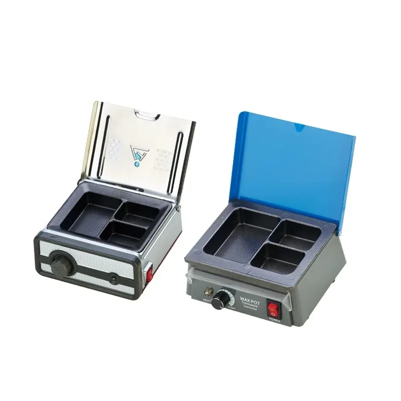 Lab Equipment Digital Waxing Pot Carving Warmer 3 Tri-Slot Paraffin Wax Melter. Best Tools