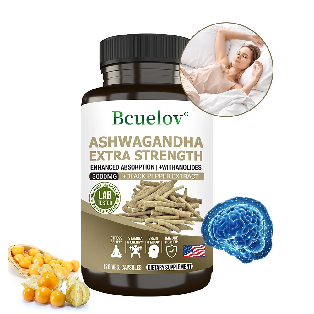 

Добавка Ashwagandha 3000 мг — поддерживает память, фокус, четкость, выносливость, энергия, сон, иммунитет