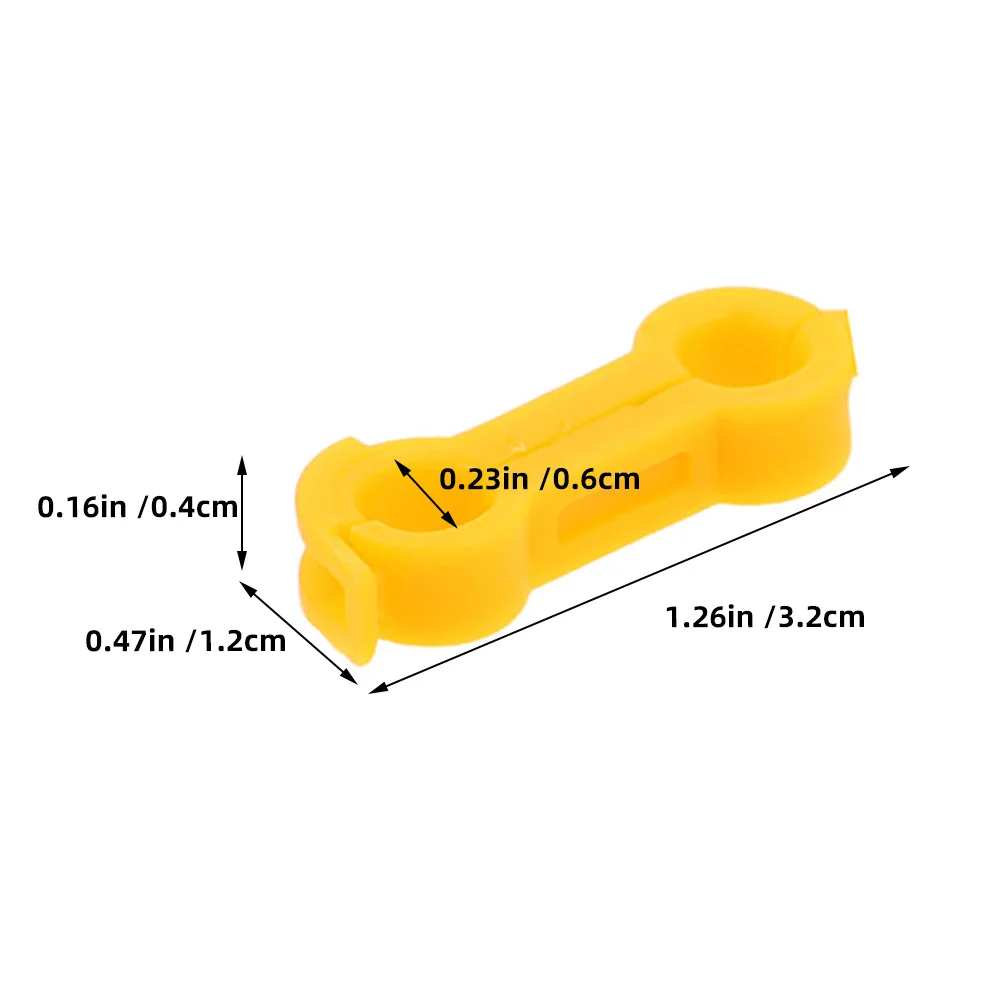 10pcs Corrector Robust Pvc Splay Leg Support Brace For Parrots Chickens Pigeons Pet Bird Foot Rings Bird Supplies