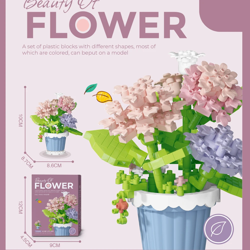 KNEW BUILT Ewige Rose Mikro-Mini-Baustein-Blumenspielzeug - Immer Blühend Ohne Verwelken, Ideales Valentinstag-Geschenk für Mädchen – Detail 15